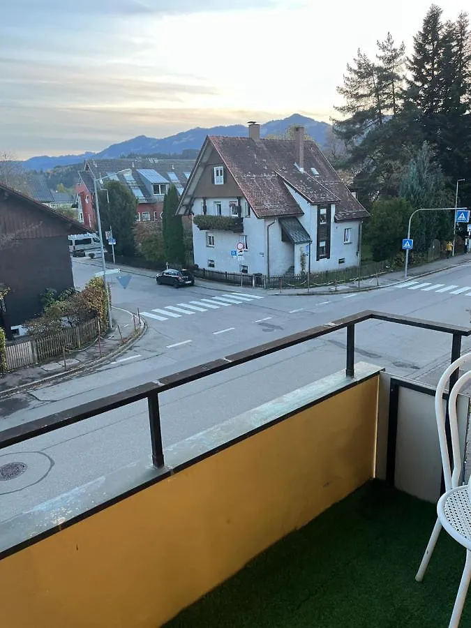 Bergblick Stadtmitte Sonthofen Deutschland